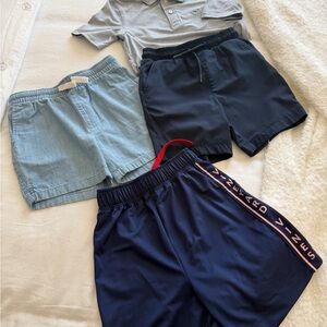 Vineyard Vines Kids Shorts Set - Navy & Light Blue